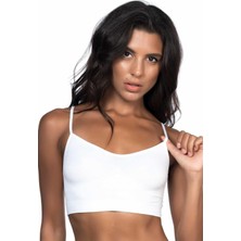 Preshley Beyaz Mı Emay 4003 Soft Ip Askı Büstiyer