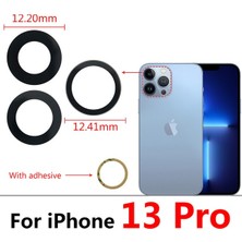 Iphone 13 Pro 3lü Arka Kamera Camı Lens Yapışkanlı Senalstore