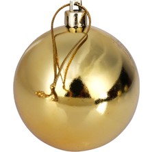 Yılbaşı Ağaç Topu 24'lü Altın