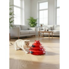 My Gusto Health Üç Katlı - Üç Toplu Kedi Zeka Oyuncağı