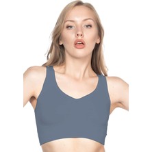 Preshley Antrasit Mı Emay 4001 Soft Sporcu Büstiyer