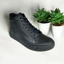 Daniel Ruffo C-112 Erkek Hakiki Deri Rahat Kaymaz Taban Fermuarlı Kışlık Bot