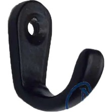 Tekli Bijuteri, Dekor Askısı  Siyah, 100 Adet, 10X18X22 mm