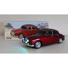 Binbir Göz Bilgisayar Everton RT-1958 Kırmızı Arabalı  Bluetooth Fm-Usb-Tf-Aux Şarjlı Nostaljik Radyo