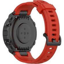 Dmay Amazfit T-Rex  Uyumlu Preminum Tokalı Silikon Kordon
