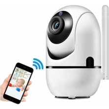 360° Full Hd Akıllı Kamera Hareket Sensörlü Wifi Kamera Çocuk Güvenlik Kamerası