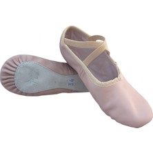 Ada Kostüm Deri Bale Patiği - Tek Taban