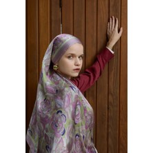 İpekhan Winter Bloom Hint Ipek Şal 5014