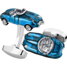 Omark Cotton Blue Classic Car Kol Düğmesi