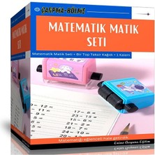 Enine Boyuna Eğitim Çocuklar Için Matematik Matik Seti (Çarpma-Bölme)