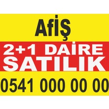 Aydın Garage (70 cm x 100 Cm) Sahibinden 2+1 Satılık Daire Branda - Afiş- Pankart