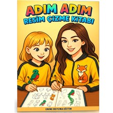 Enine Boyuna Eğitim Adım Adım Resim Çizmeyi Öğreten Kitap (94 Ders)