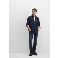 Mavi Hunter Lux Black Puslu Koyu Mavi Jean Pantolon 0020290825