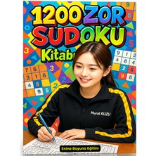Enine Boyuna Eğitim Zor Sudoku Kitabı (1200 Sudoku Ansiklopedik Boy)