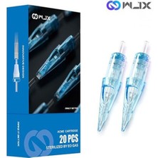Valor Wjx 1007RL 0,30 mm Kartuş Dövme Iğnesi | Kutuda 20 Adet | Long Taper