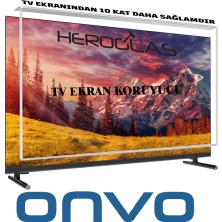 Heroglas Onvo 32OVF4000AH 32 Inç TV Ekran Koruyucu Çizilmelere ve Kırılmalara Karşı Dayanıklı
