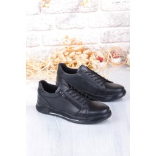 Mehmet Mete 9082 Rahat Kauçuk Taban Orijinal Hakiki Deri Erkek Ayakkabı