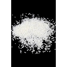 Kesme Boncuk Kırık Beyaz 2x1,5 mm (100 gr 4000 Adet)