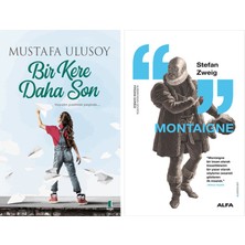 Alfa Yayınları Bir Kere Daha Son + Montaigne
