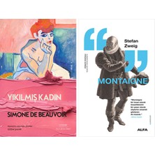Alfa Yayınları Yıkılmış Kadın + Montaigne