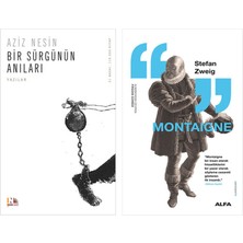 Alfa Yayınları Bir Sürgünün Anıları + Montaigne