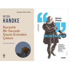 Alfa Yayınları Karanlık Bir Gecede Sessiz Evimden Çıktım + Montaigne