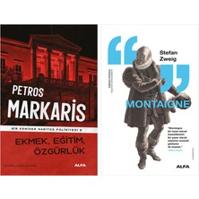 Alfa Yayınları Ekmek Eğitim Özgürlük + Montaigne