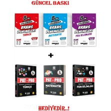 Ankara Yayıncılık 8.sınıf Güçlendiren Türkçe - Matematik - Fen Bilimleri Branş Denemeleri...hediyeli.!