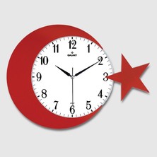 Nuvigo Ay Yildiz Duvar Saati 134-1