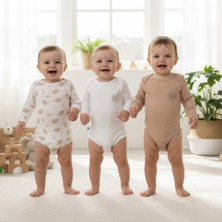 Begisa Bebek Body 3'lü Naturel