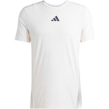 adidas Erkek  Beyaz  T-shirt AIRCHILL TEE JE5747