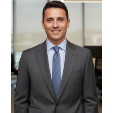 1001 Kravat Gri Beyaz Lacivert Çizgili 7,5 cm Genişliğinde Ipek Kravat