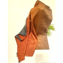 Monalisa Home Lüks Figürlü Gösterişli Dökümlü Eşarp