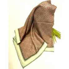 Monalisa Home Lüks Figürlü Gösterişli Dökümlü Eşarp