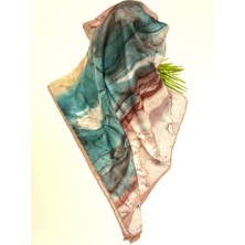 Monalisa Home Lüks Figürlü Gösterişli Dökümlü Eşarp