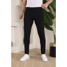 Moderie Butik Erkek Slim Fit Likralı Bilek Boy Dilli Kumaş Pantolon