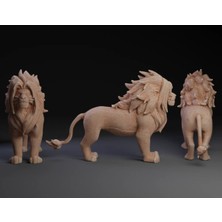 Hivhestin Aslan Simba Figürü - 13 cm 3D Baskı