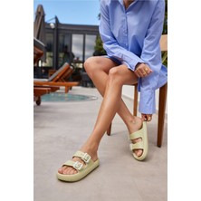 Angelina Jones Sface Kadın Fusya Çift Tokali Plaj-Gunluk Eva Terlik