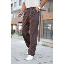 Moderie Butik Erkek Kadife Baggy Pantolon