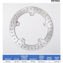Braking Bmw R 1100 Gs (1994-1999) Ön Fren Diski