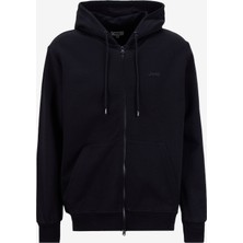 Jeep Kapüşon Yaka Düz Siyah Erkek Sweatmont J5WM-SWT7399