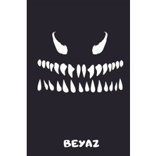 Aydın Garage Venom Sticker Araba, Motorsiklet Far Sticker