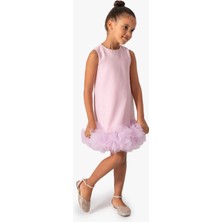 Baby Animals Kız Bebek Kız Çocuk Doğum Günü Parti Düğün Elbise Kısa Kol Kolsuz Fırfırlı Tüllü Tütülü Tütü Astarlı