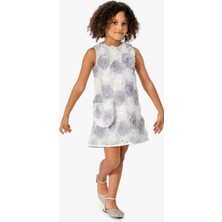 Baby Animals Kız Bebek Kız Çocuk Doğum Günü Parti Düğün Elbise Kısa Kol Çantalı Fırfırlı Tüllü Tütülü Tütü Astarlı