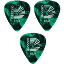 Daddario 1cgp6-3 Yeşil Pena 3 Adet Heavy Gitar Penası