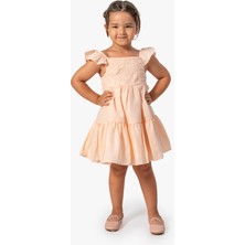 Baby Animals Kız Bebek Elbise Kız Çocuk Elbise Doğum Günü Parti Düğün Elbise Kısa Kollu Astarlı Leopar Elbise