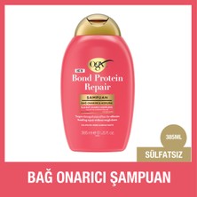 Ogx Bond Protein Repair Şampuan 385 ml Bağ Onarımı ve Koruma Sağlayan Sülfatsız Formül