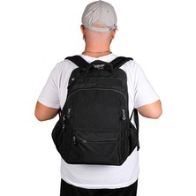 Bagacar 1094 Su Geçirmez Ithal Krinkıl Kumaş Laptop Bölmeli Okul ve Günlük Sırt Çantası
