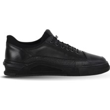 Bueno Shoes Siyah Deri/streç Erkek Günlük Ayakkabı 34MA25709 34MA25709