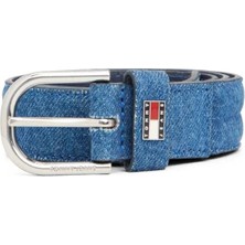 Tommy Hilfiger Tjw Denim Cool 3.5 Kadın Mavi Kemer AW0AW180461AF
